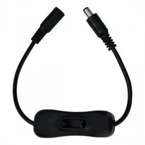 Cabo Extensor Plug P4 mais Jack J4 com chave L/D com 20cm