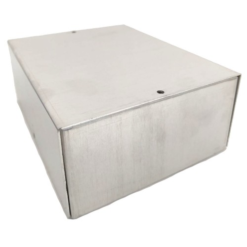 Caixa De AlumÃnio CA-51013 50X100X130mm Caixa De AlumÃnio CA-51013 50X100X130mm
