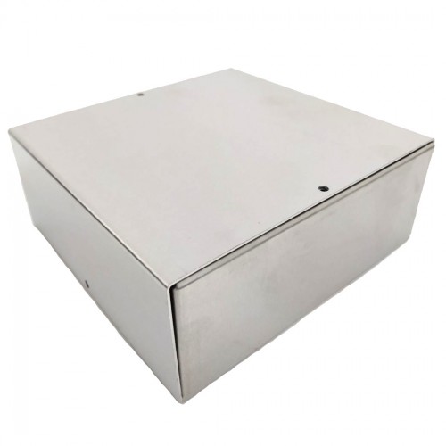 Caixa De AlumÃnio CA-51313 50X130X130mm Caixa De AlumÃnio CA-51313 50X130X130mm