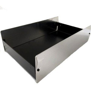 Caixa De Alumínio Chassi De Ferro CAP-83018 80X300X180mm Caixa De Alumínio Chassi De Ferro CAP-83018 80X300X180mm