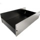 Caixa De Alumínio Chassi De Ferro CAP-83018 80X300X180mm Caixa De Alumínio Chassi De Ferro CAP-83018 80X300X180mm