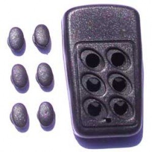 Caixa Patola CR-097/6 18x40x67 (botoes Pretos)