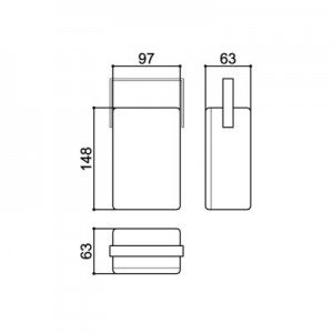 Caixa Patola PB-118 65x97x147 Caixa Patola PB-118 65x97x147