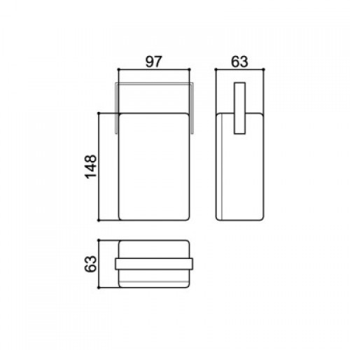 Caixa Patola PB-118 65x97x147 Caixa Patola PB-118 65x97x147