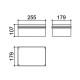 Caixa Patola PB-255 110x175x255mm Caixa Patola PB-255 110x175x255mm