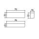 Caixa Patola SI-003 15x22x77mm Caixa Patola SI-003 15x22x77mm