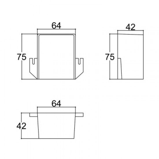 Caixa Patola CP-013 43x60x76 Caixa Patola CP-013 43x60x76