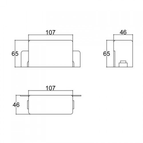 Caixa Patola CP-016 64x46x107 Caixa Patola CP-016 64x46x107