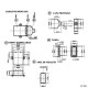 Caixa Patola CP-021 30,6x60x82mm Caixa Patola CP-021 30,6x60x82mm