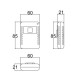 Caixa Patola CR-096/2 21x60x85 Caixa Patola CR-096/2 21x60x85