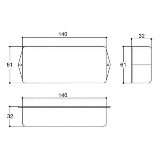 Caixa Patola PB-055 34x60x140 Caixa Patola PB-055 34x60x140