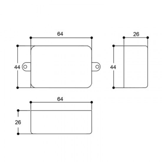 Caixa Patola PB-064 25X44X64 Caixa Patola PB-064 25X44X64