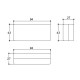 Caixa Patola PB-082 27,3x42,5x94,5mm Caixa Patola PB-082 27,3x42,5x94,5mm