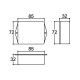 Caixa Patola PB-085/2 33x72x85 Caixa Patola PB-085/2 33x72x85