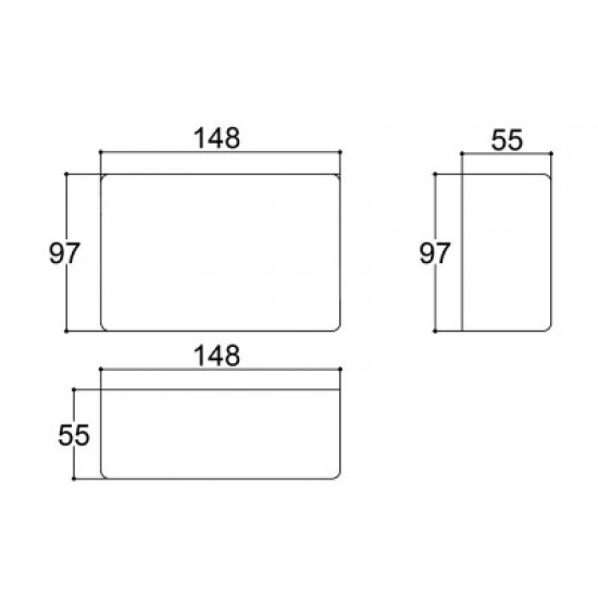 Caixa Patola PB-114 55x97x147 Caixa Patola PB-114 55x97x147
