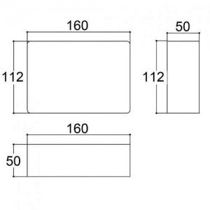 Caixa Patola PB-115 50x112x160 Caixa Patola PB-115 50x112x160