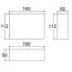 Caixa Patola PB-115 50x112x160 Caixa Patola PB-115 50x112x160