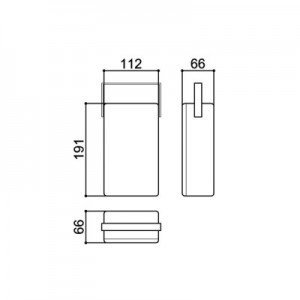 Caixa Patola PB-119 65x112x190 Caixa Patola PB-119 65x112x190
