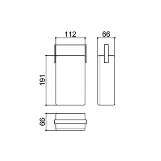 Caixa Patola PB-119 65x112x190 Caixa Patola PB-119 65x112x190