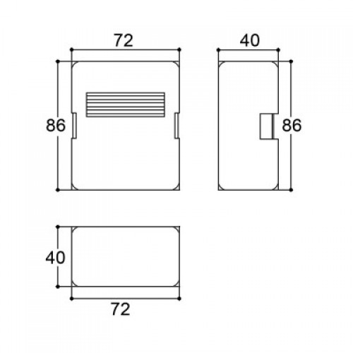 Caixa Patola PB-201/2 40x70x85 Caixa Patola PB-201/2 40x70x85