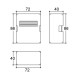 Caixa Patola PB-201/2 40x70x85 Caixa Patola PB-201/2 40x70x85