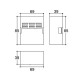 Caixa Patola PB-201 40x70x85 Caixa Patola PB-201 40x70x85