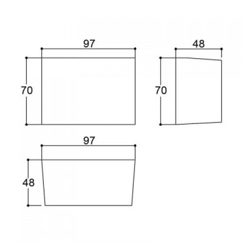Caixa Patola PB-204 48x70x97 Caixa Patola PB-204 48x70x97