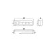 Caixa Patola PB-560/4 34x58x197mm Caixa Patola PB-560/4 34x58x197mm