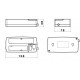 Caixa Patola PB-560/7 39x75x157 Mm Caixa Patola PB-560/7 39x75x157 Mm