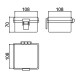 Caixa Patola PBO-402 70x101x107mm Caixa Patola PBO-402 70x101x107mm