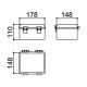 Caixa Patola PBO-403 110x147x176mm Caixa Patola PBO-403 110x147x176mm