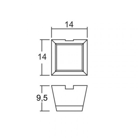 Caixa Patola PS Button 10x14x14 Caixa Patola PS Button 10x14x14