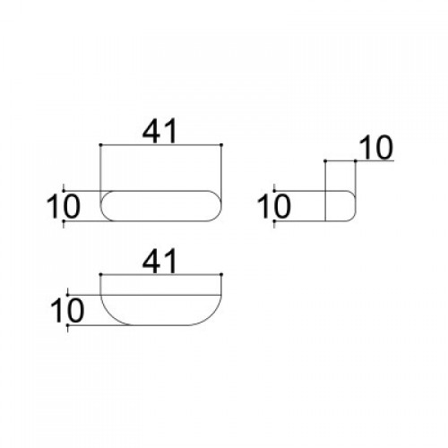 Caixa Patola Reed-004 10x10x41mm Caixa Patola Reed-004 10x10x41mm