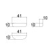 Caixa Patola Reed-004 10x10x41mm Caixa Patola Reed-004 10x10x41mm