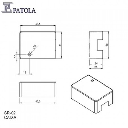 Caixa Patola SR-2 Caixa Patola SR-2