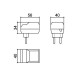 Caixa Patola CF-065 34x40x56mm Caixa Patola CF-065 34x40x56mm