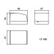 Caixa Patola CF-086 56x67x86mm Caixa Patola CF-086 56x67x86mm