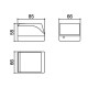Caixa Patola CF-087 55x66x85mm Caixa Patola CF-087 55x66x85mm