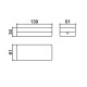 Caixa Patola CF-110/12 34x61x139mm Com Furo Para Conector Caixa Patola CF-110/12 34x61x139mm Com Furo Para Conector