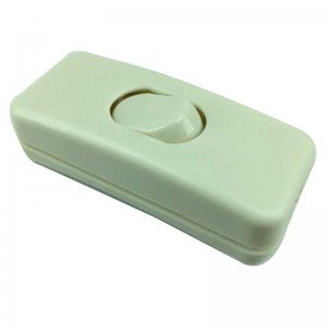 Chave Gangorra KCD1-112 Branca 6A Meio De Fio Sem Marcação Chave Gangorra KCD1-112 Branca 6A Meio De Fio Sem Marcação