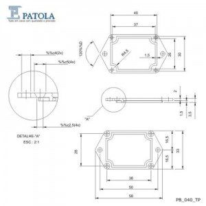 Caixa Patola PB-040 27x33x43