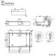 Caixa Patola PB-604 37x81x121