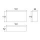 Caixa Patola PB-119/2 52x110x190 Caixa Patola PB-119/2 52x110x190