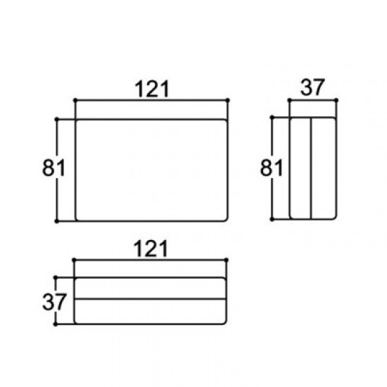 Caixa Patola PB-604 37x81x121 Caixa Patola PB-604 37x81x121