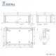 Caixa Patola PB-119/2 52x110x190 Caixa Patola PB-119/2 52x110x190