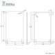 Caixa Patola PB-119/2 52x110x190 Caixa Patola PB-119/2 52x110x190