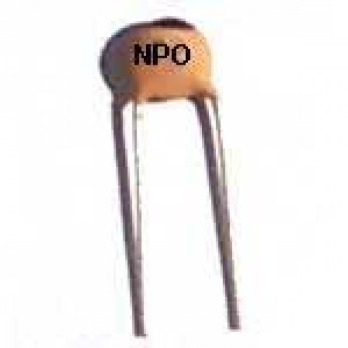 Capacitor Disco Ceramico 13pF X 50V NPO Capacitor Disco Ceramico 13pF X 50V NPO