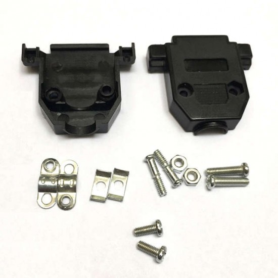 Capa Para Conector DB15 Com Kit Curto Preto Capa Para Conector DB15 Com Kit Curto Preto