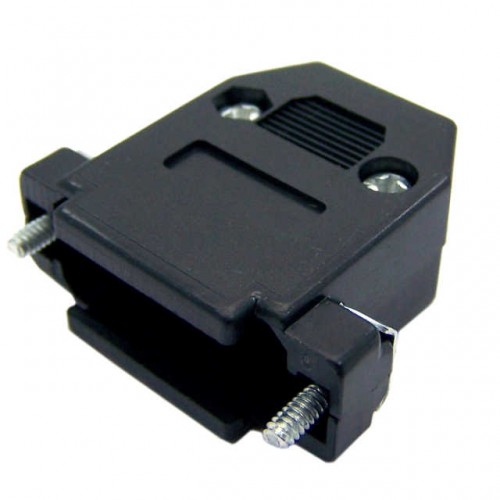 Capa Para Conector DB15 Com Kit Curto Preto Capa Para Conector DB15 Com Kit Curto Preto