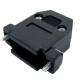 Capa Para Conector DB15 Com Kit Curto Preto Capa Para Conector DB15 Com Kit Curto Preto
